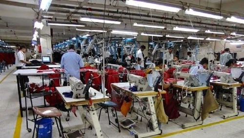 In-house stitching line producing wholesale kurtis and ethnic wear